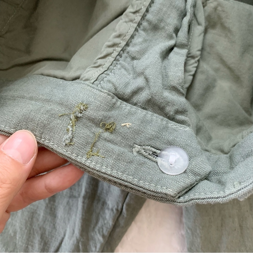 Frank & Eileen Cotton-Flax Wicklow‎ Trousers, Rosemary - Picture 7 of 8